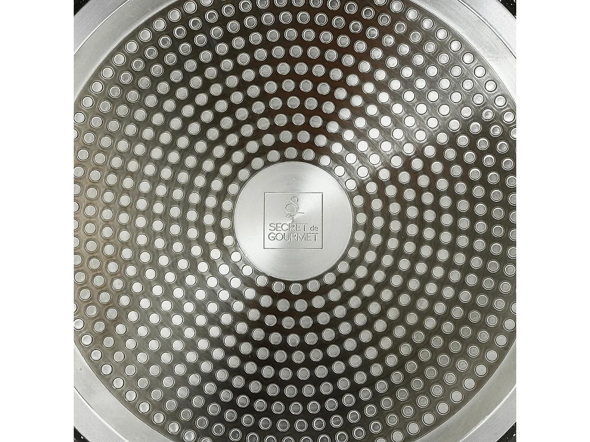 Crêpière en Aluminium "Pierre" 28cm Noir