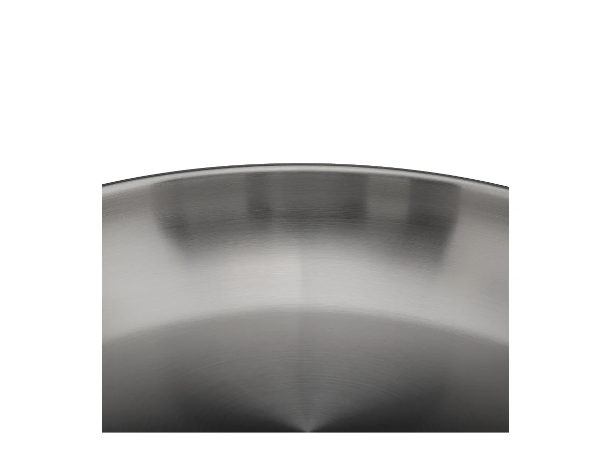 Poêle en Inox "Résilience" 24cm Argent