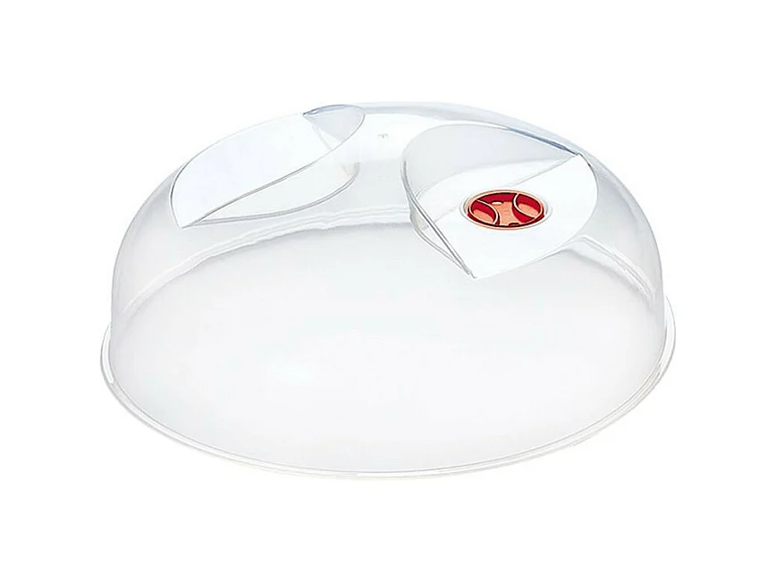 Couvercle Micro Onde "Chauffe" 30cm Transparent