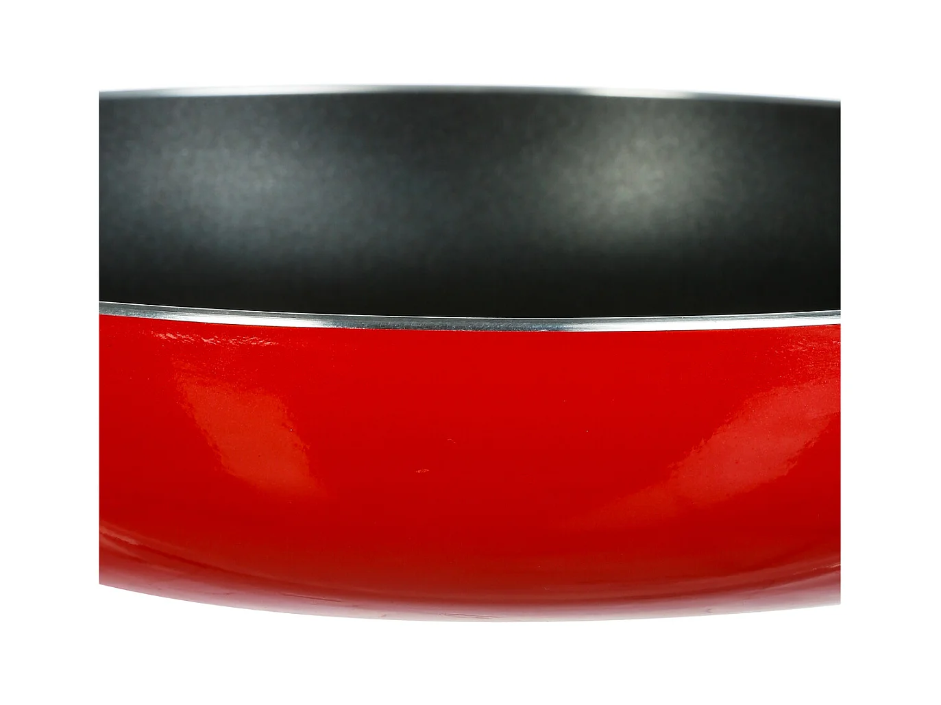 Poêle en Aluminium "Essentielle" 24cm Rouge