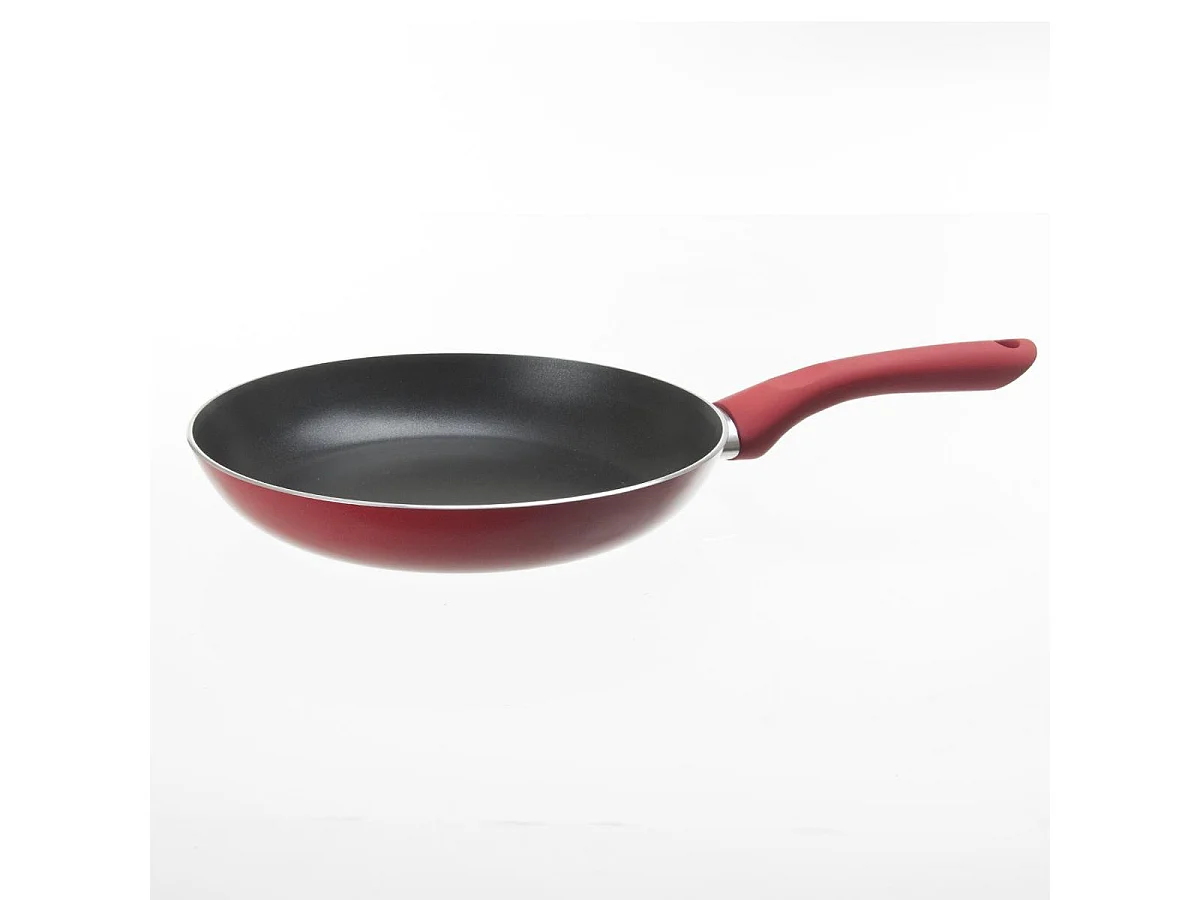 Poêle en Aluminium "Essentielle" 24cm Rouge