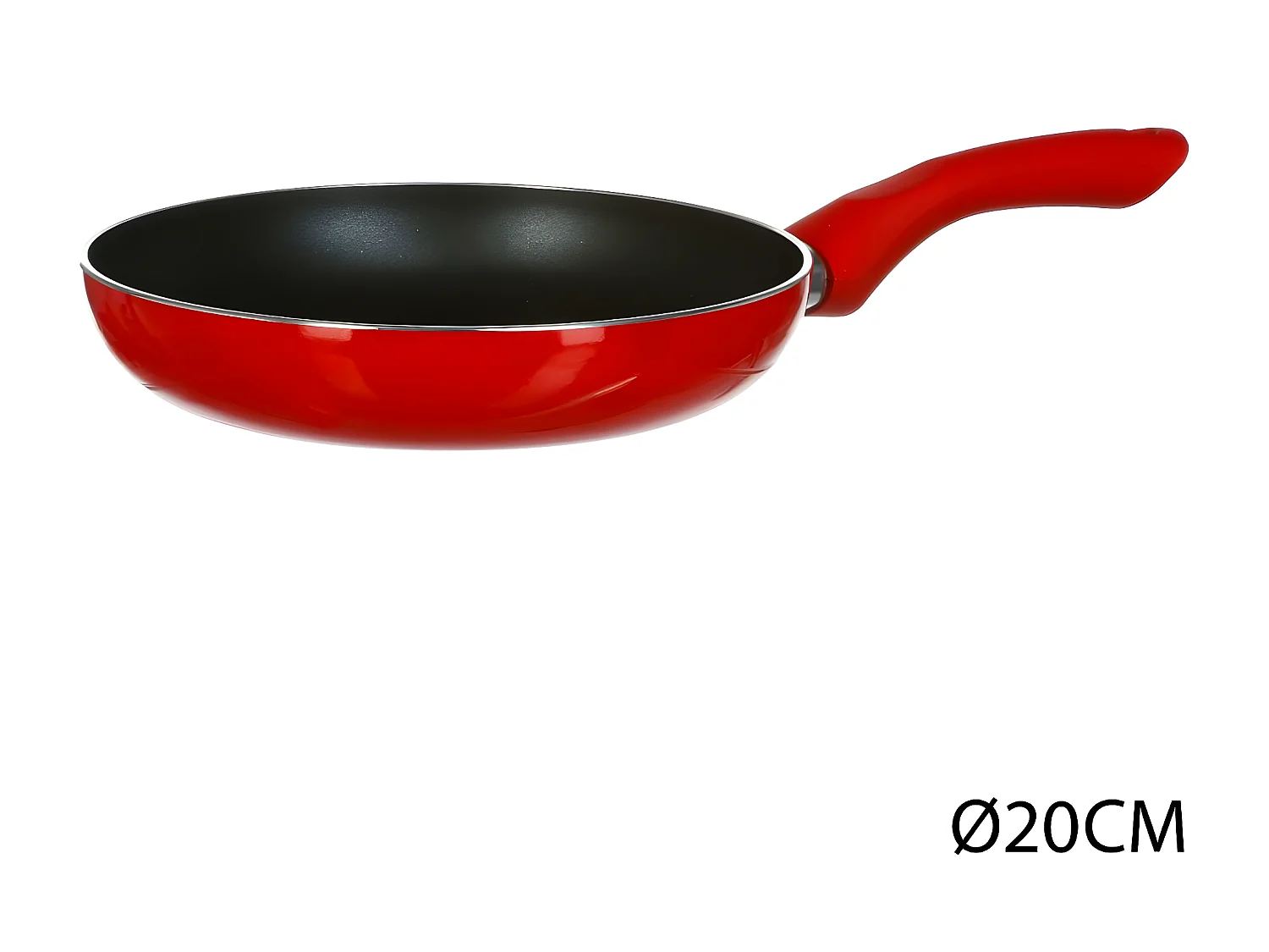 Poêle en Aluminium "Essentielle" 20cm Rouge