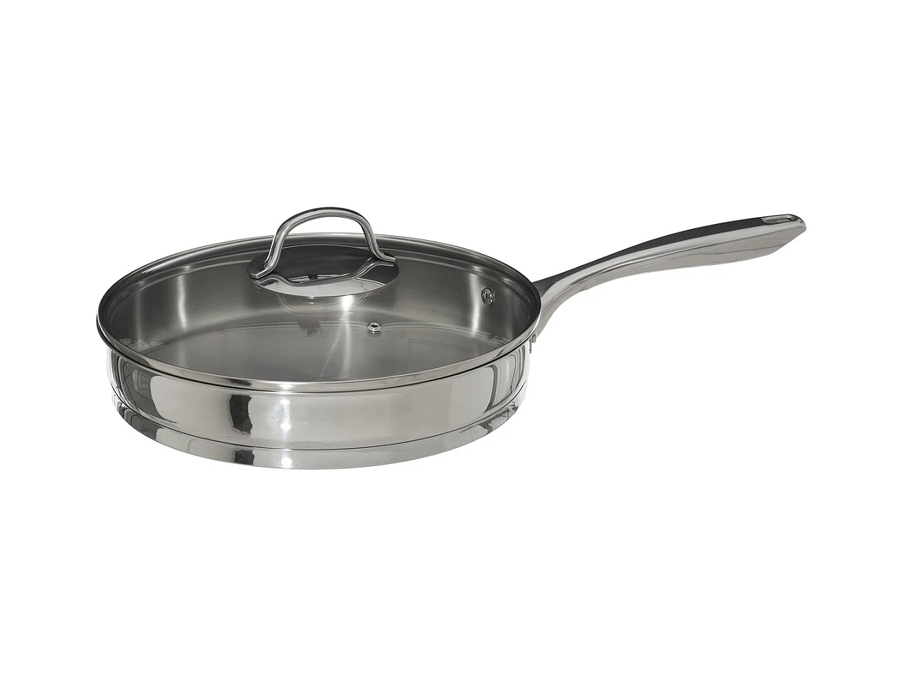 Sauteuse en Inox "Résilience" 28cm Argent
