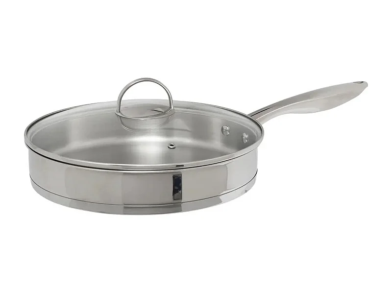 Sauteuse en Inox "Résilience" 28cm Argent