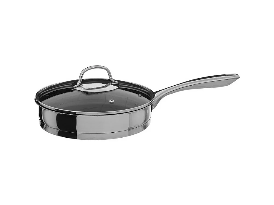 Sauteuse en Inox "Résilience" 28cm Gris