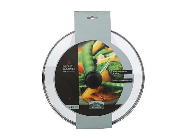 Couvercle de Cuisson en Verre "Soft" 28cm Transparent