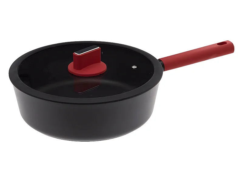 Sauteuse en Aluminium Forgé "Silitop" 47cm Noir