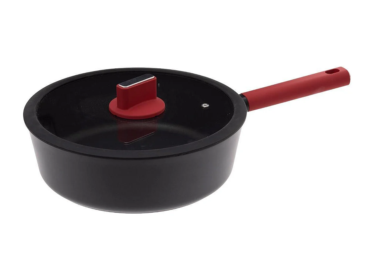 Sauteuse en Aluminium Forgé "Silitop" 47cm Noir