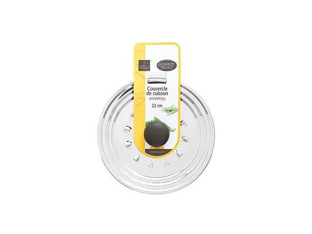 Couvercle de Cuisson en Inox "Universel" 16/18/20cm Argent