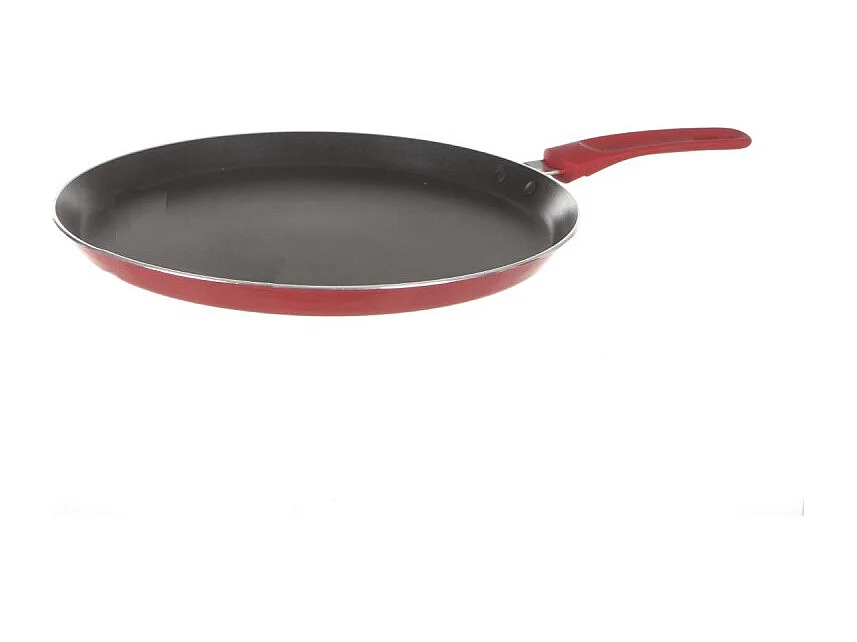 Poêle à Crêpe en Alumunium "Essentielle" 28cm Rouge