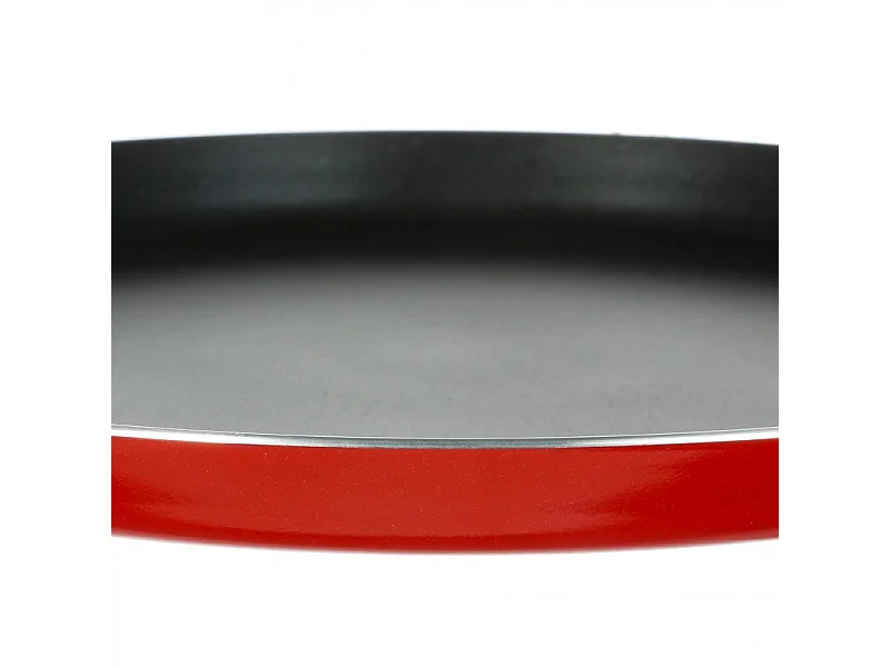 Poêle à Crêpe en Alumunium "Essentielle" 28cm Rouge