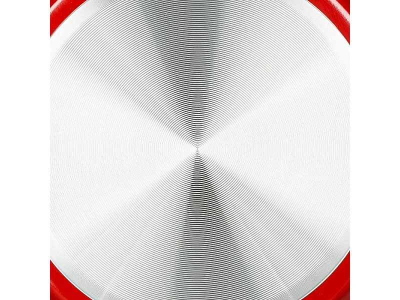 Poêle à Crêpe en Alumunium "Essentielle" 28cm Rouge