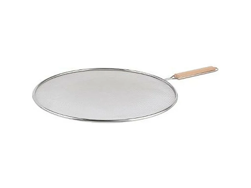 Couvercle Anti-Projection Inox 33cm Naturel