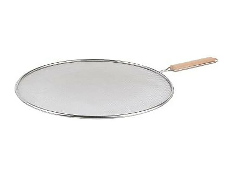 Couvercle Anti-Projection Inox 33cm Naturel