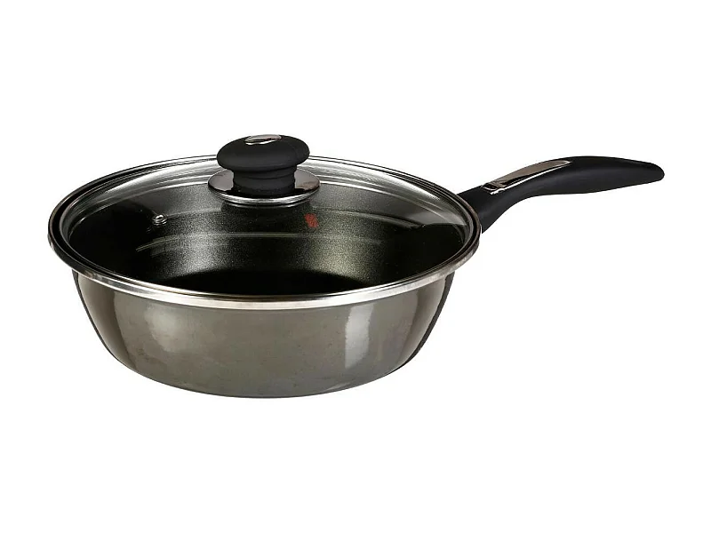 Sauteuse en Acier "Tradition" 24cm Gris Foncé