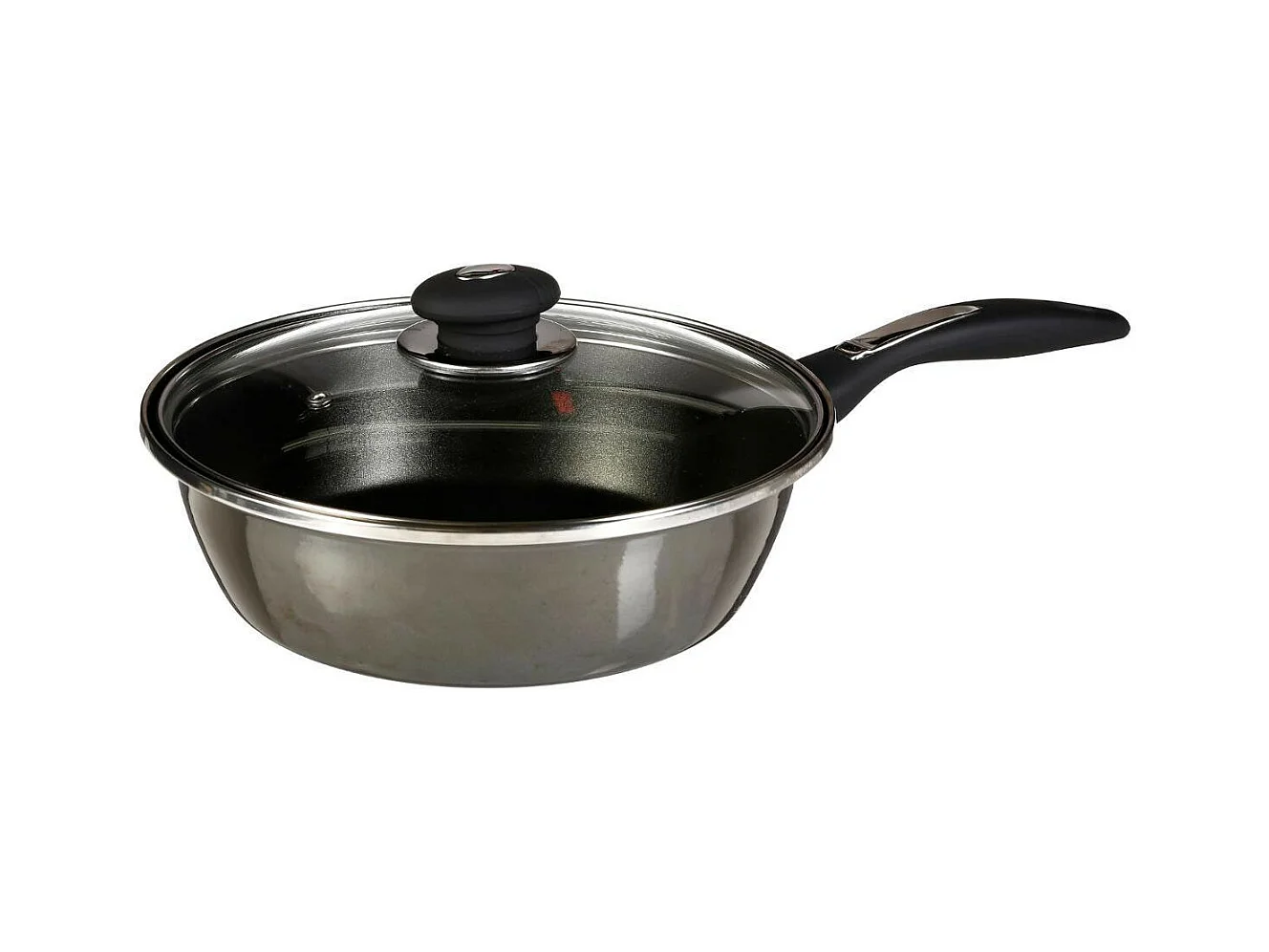 Sauteuse en Acier "Tradition" 24cm Gris Foncé