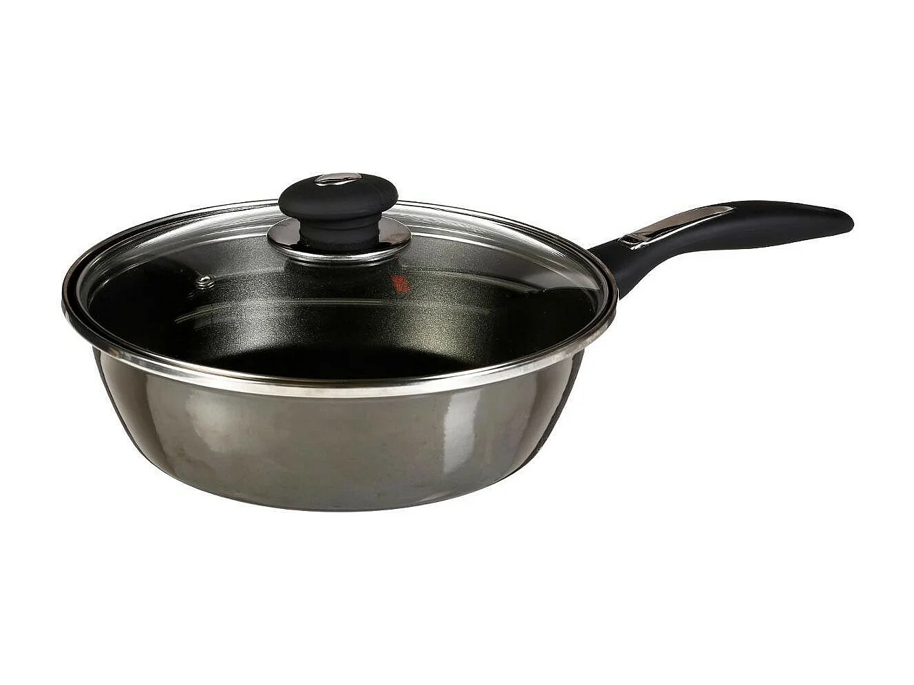 Sauteuse en Acier "Tradition" 24cm Gris Foncé