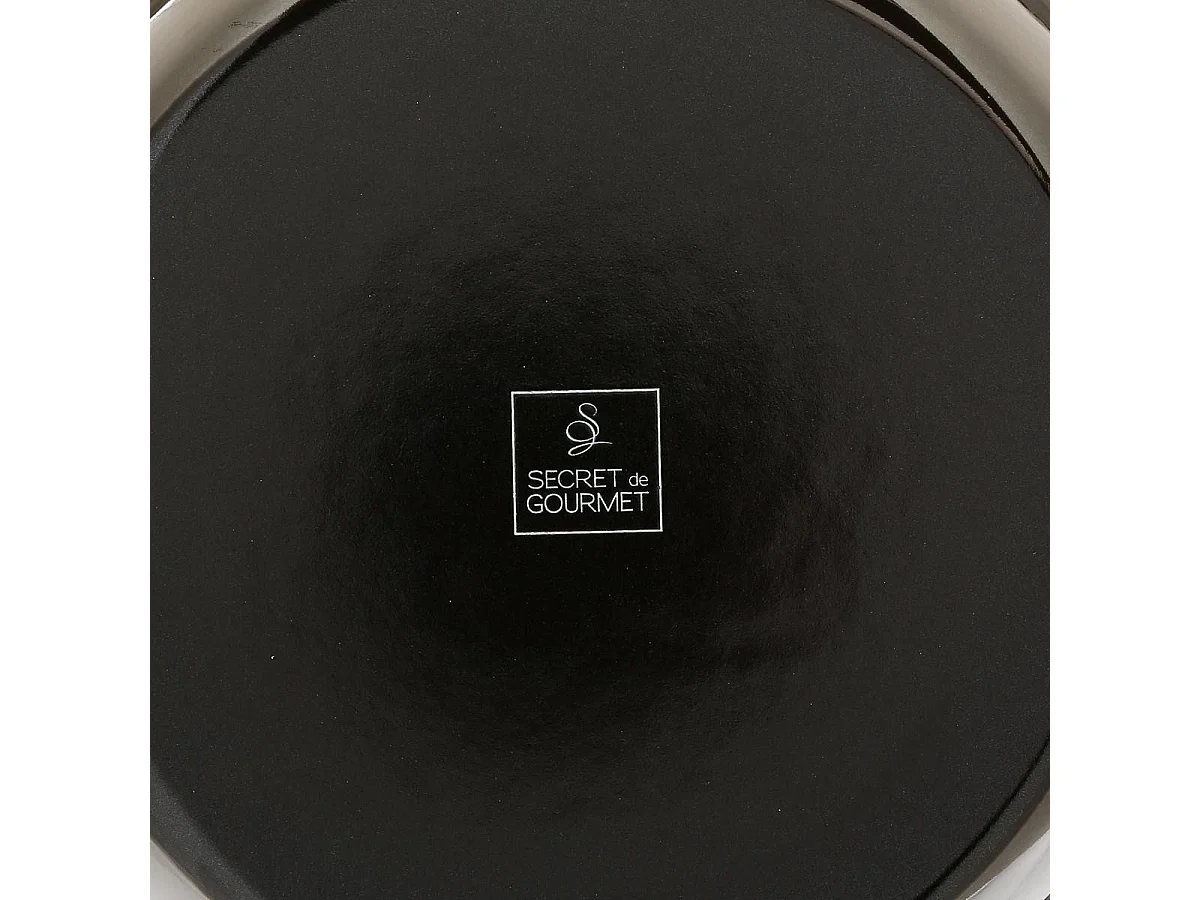 Sauteuse en Acier "Tradition" 24cm Gris Foncé