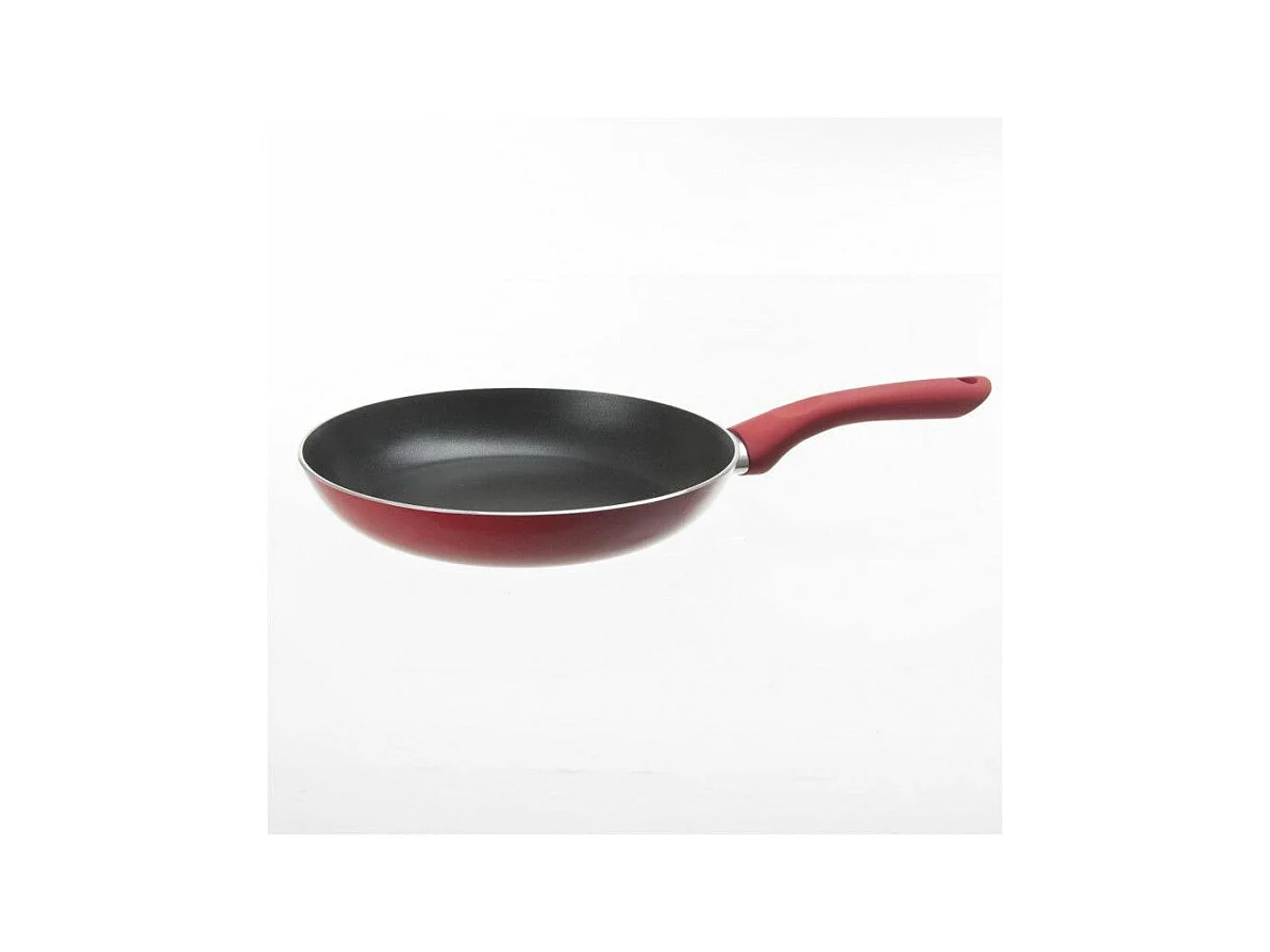 Poêle - D 28 x H 5 cm - Rouge