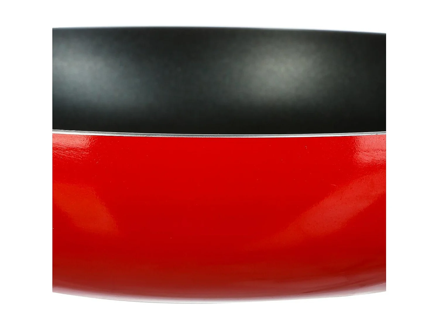 Poêle en Aluminium "Essentielle" 28cm Rouge