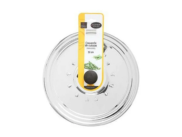 Couvercle de Cuisson en Inox "Universel" 26/28/30cm Argent