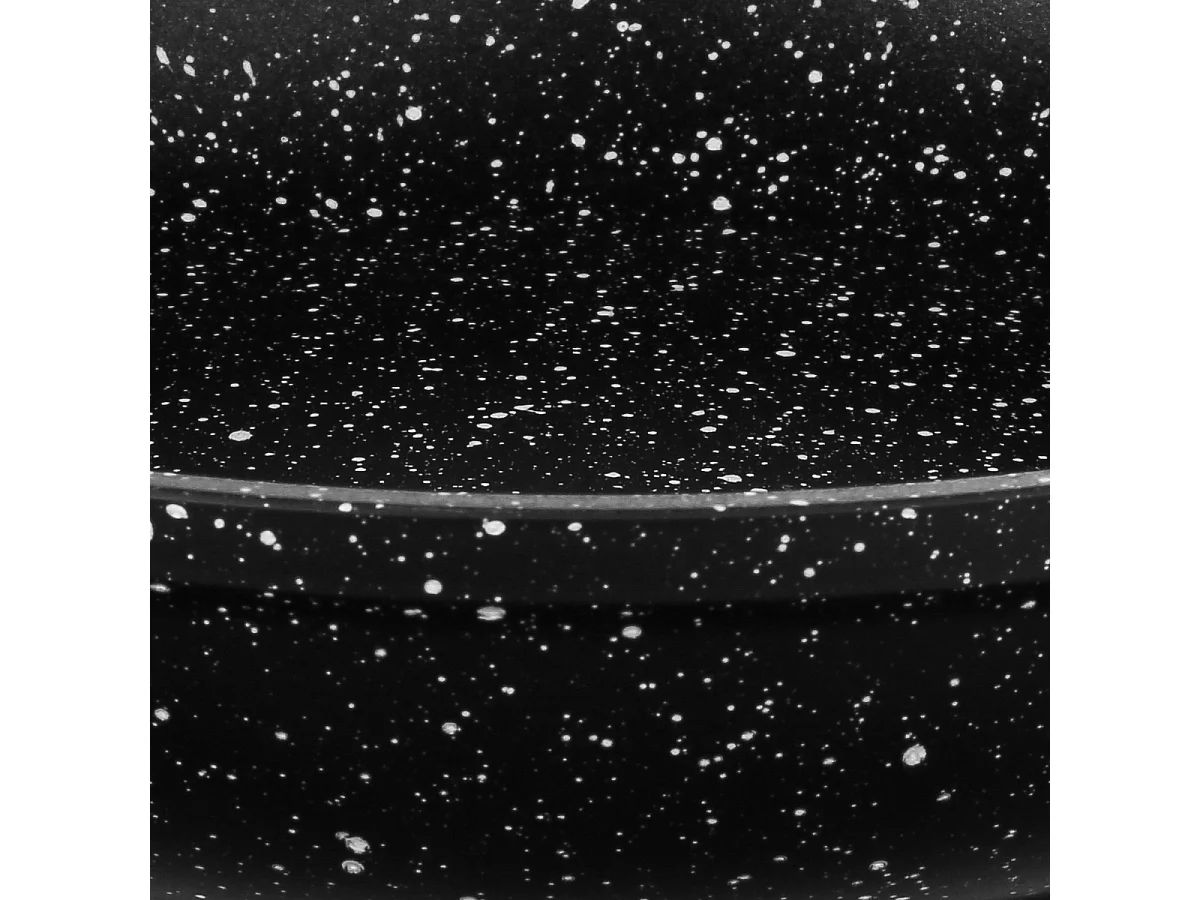 Poêle en Aluminium "Pierre" 28cm Noir