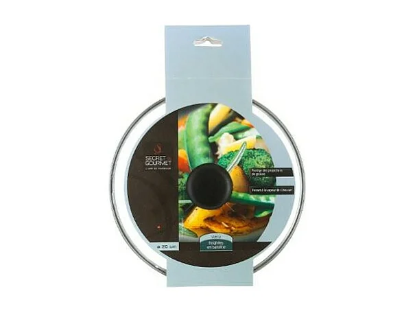 Couvercle de Cuisson en Verre "Soft" 20cm Transparent