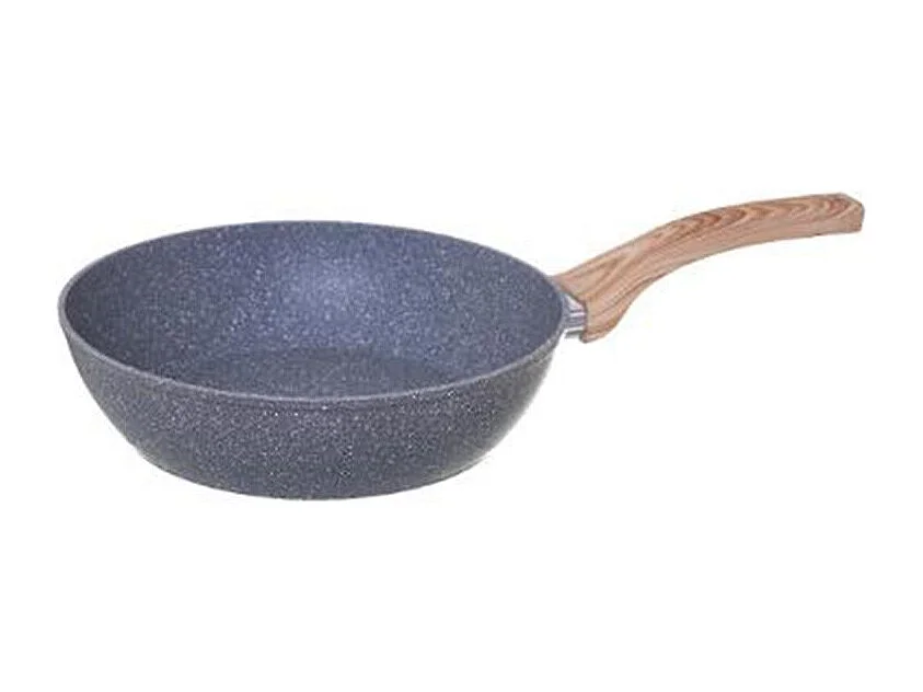 Sauteuse en Aluminium "Nature" 28cm Gris