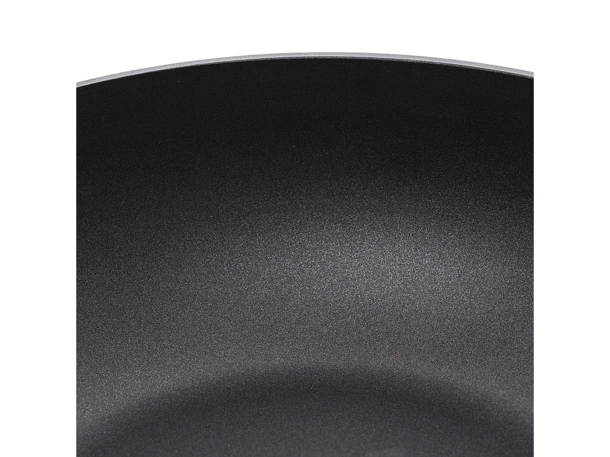 Poêle en Aluminium Forgé "Silitop" 46cm Noir