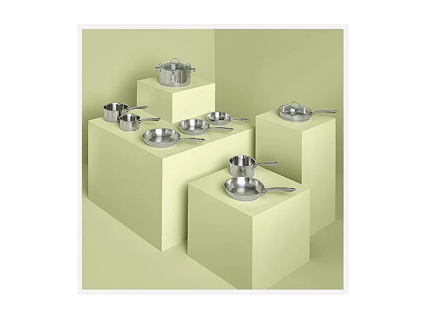 Poêle en Inox "Résilience" 20cm Argent