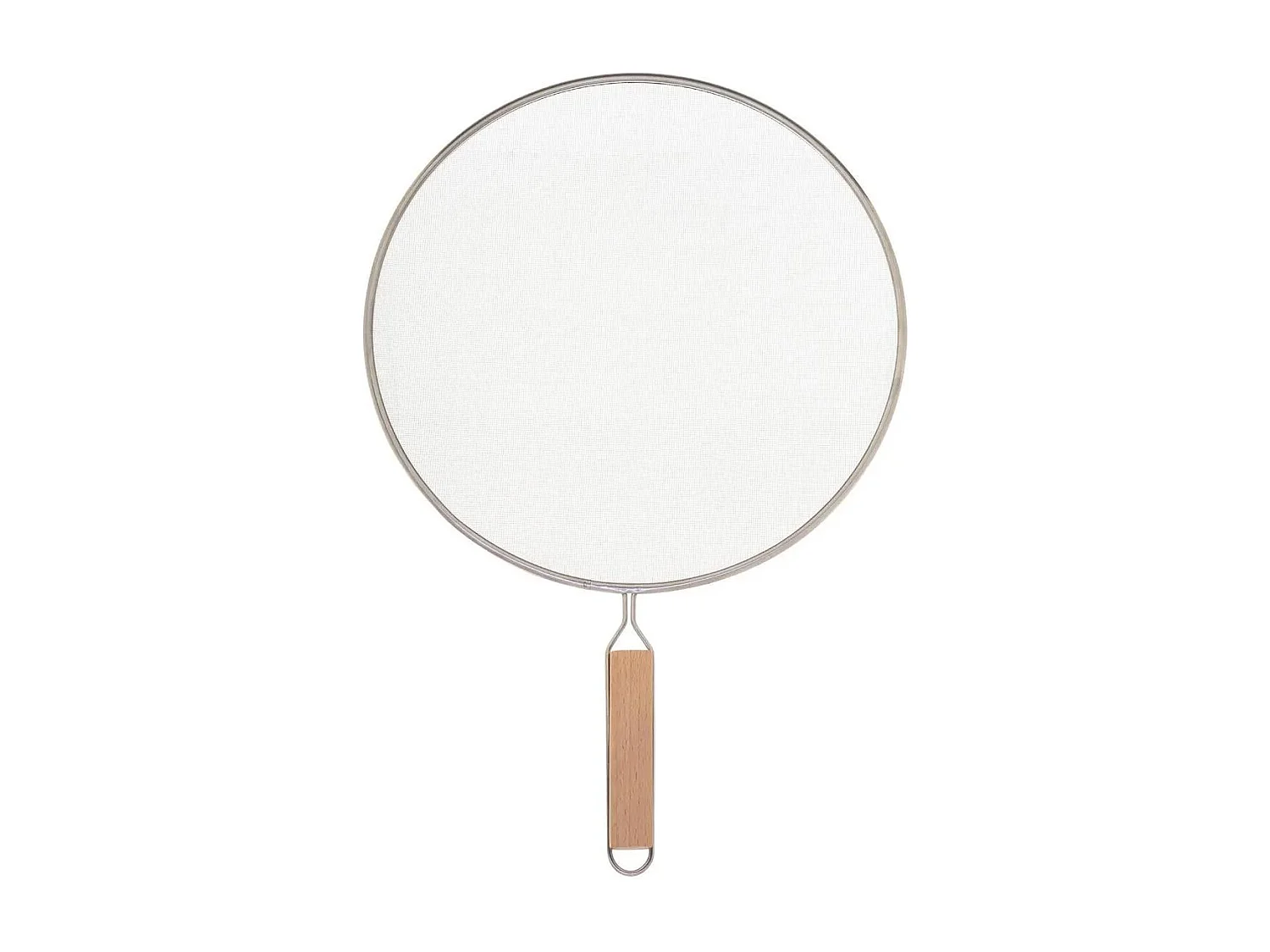 Lot de 2 Couvercles Anti-Projection "Protekt" 29cm Argent