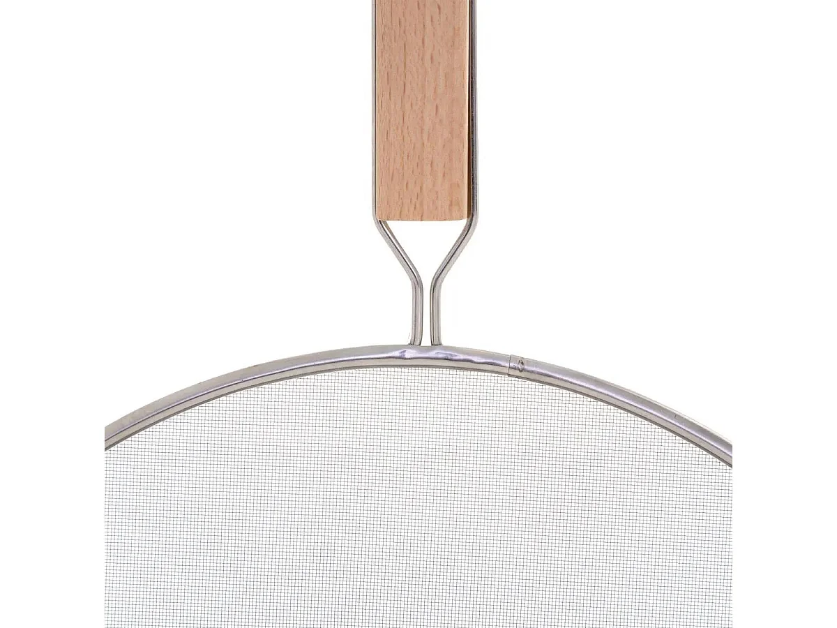 Lot de 2 Couvercles Anti-Projection "Protekt" 29cm Argent