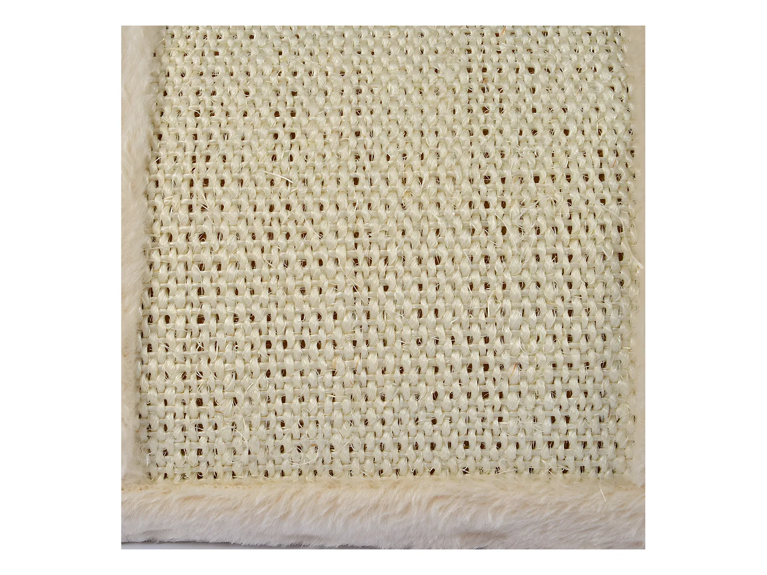 Arbre à Chat avec Tunnel "1 Plateforme" 38cm Écru