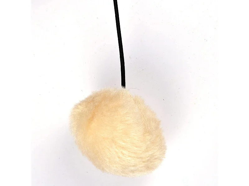 Griffoir avec Jouet pour Chat "Tapis" 48cm Naturel