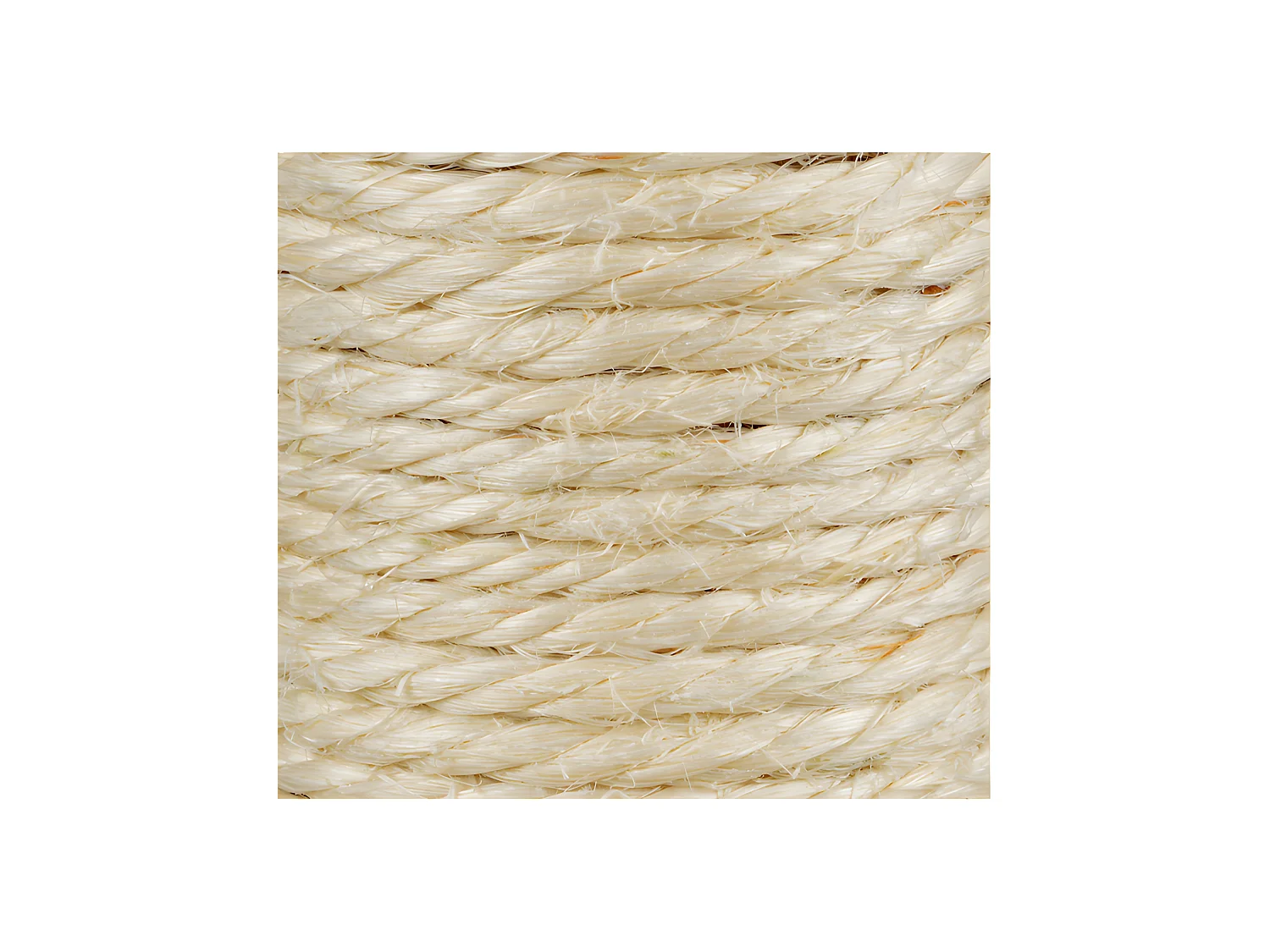 Arbre à Chat avec Niche "2 Plateformes" 60cm Écru