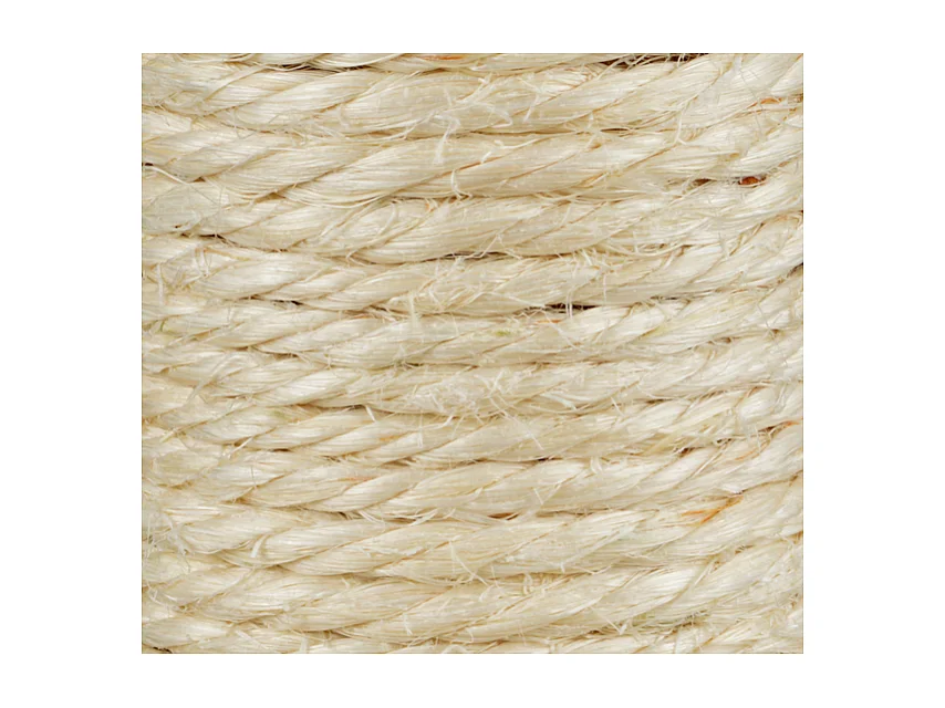 Arbre à Chat avec Niche "2 Plateformes" 60cm Écru