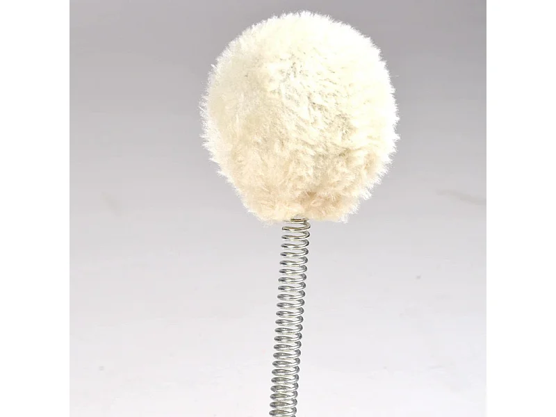 Griffoir & Jouet pour Chat "Forme Patte" 35cm Écru