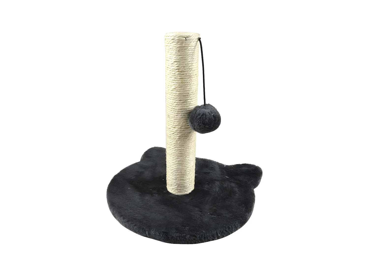 Arbre à Chat avec Socle "Tête" 33cm Anthracite