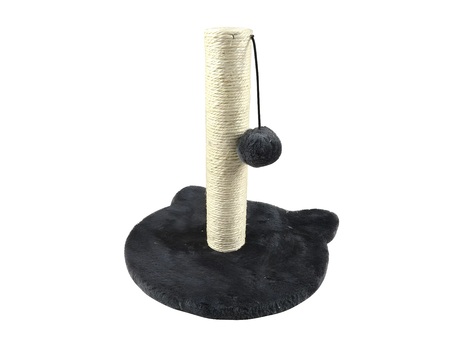 Arbre à Chat avec Socle "Tête" 33cm Anthracite