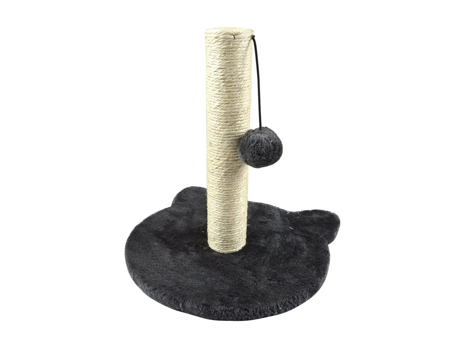 Arbre à Chat avec Socle "Tête" 33cm Anthracite