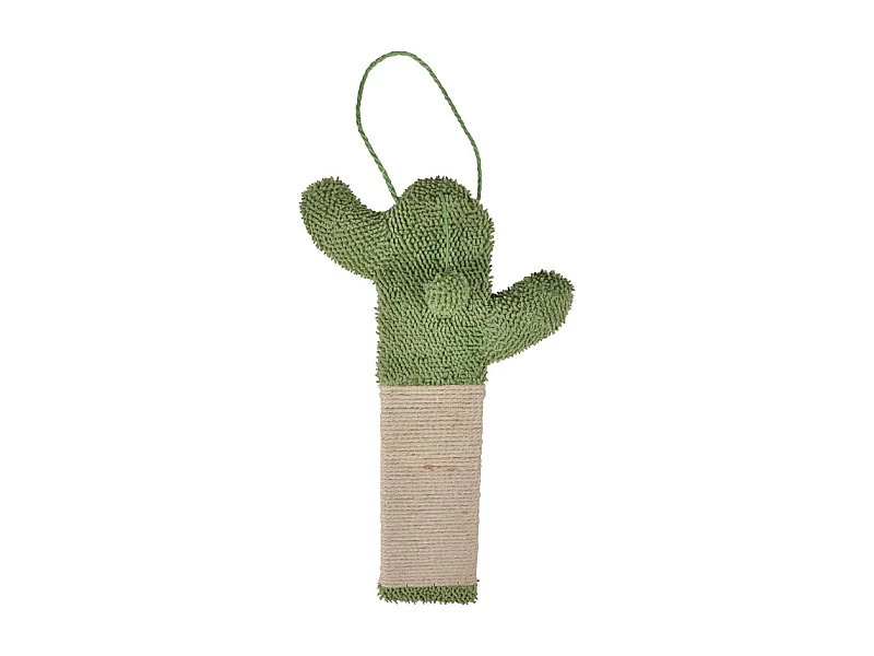 Griffoir pour Chat à Suspendre "Cactus" 51cm Vert