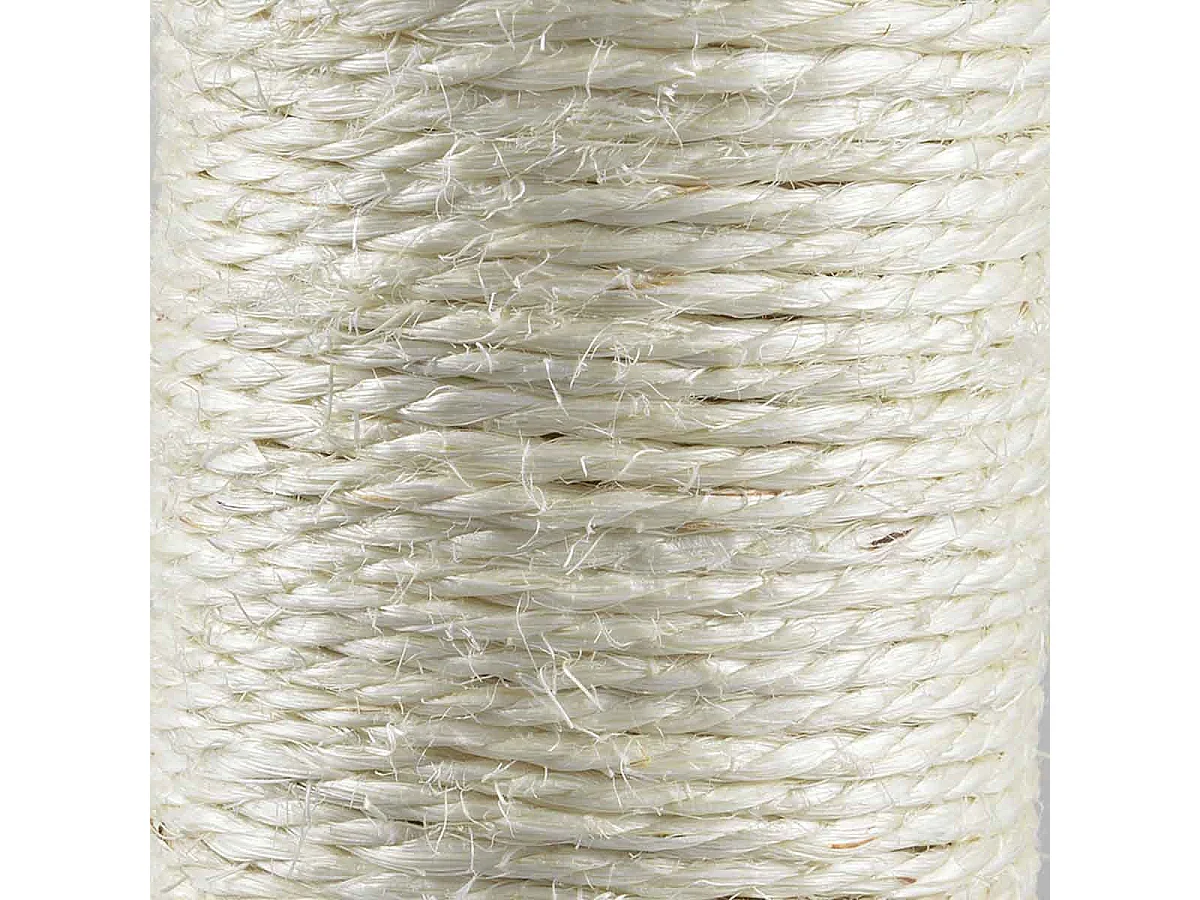 Arbre à Chat avec Niche "1 Plateforme" 58cm Écru