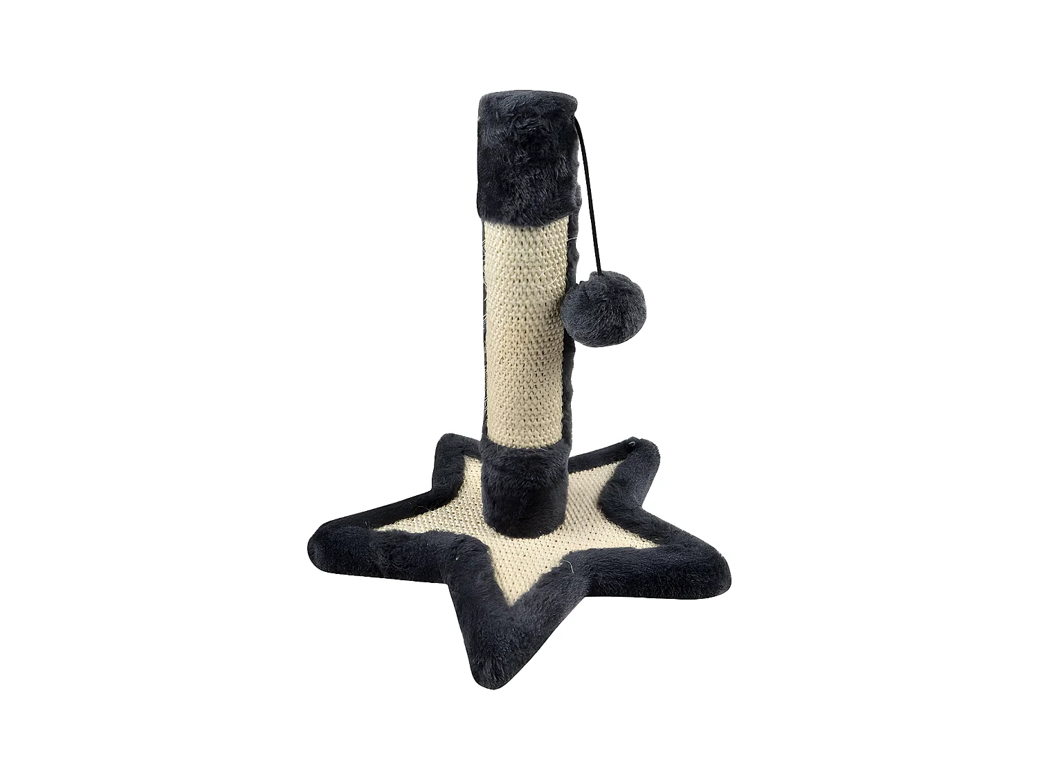 Arbre à Chat avec Socle "Étoile" 33cm Anthracite