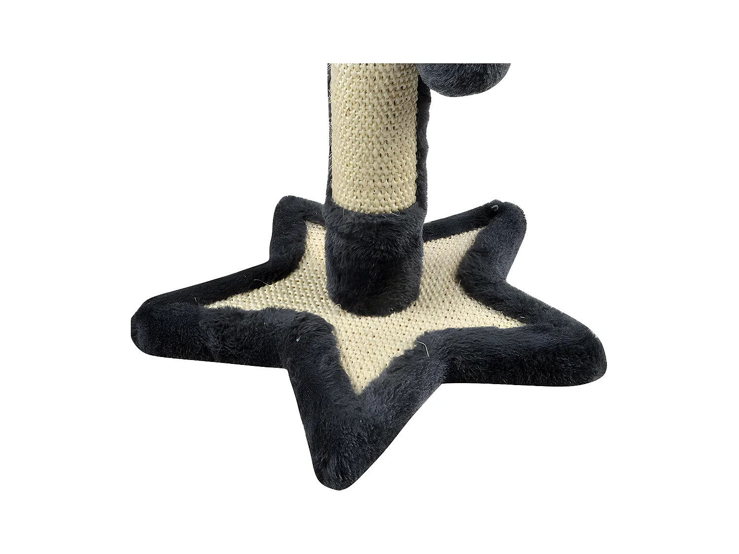 Arbre à Chat avec Socle "Étoile" 33cm Anthracite