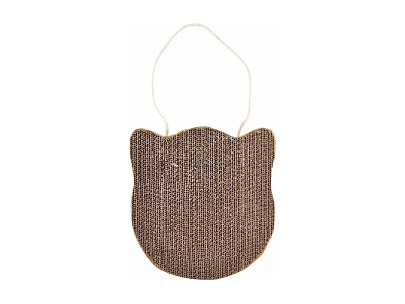 Griffoir à Suspendre "Tête de Chat" 28cm Naturel