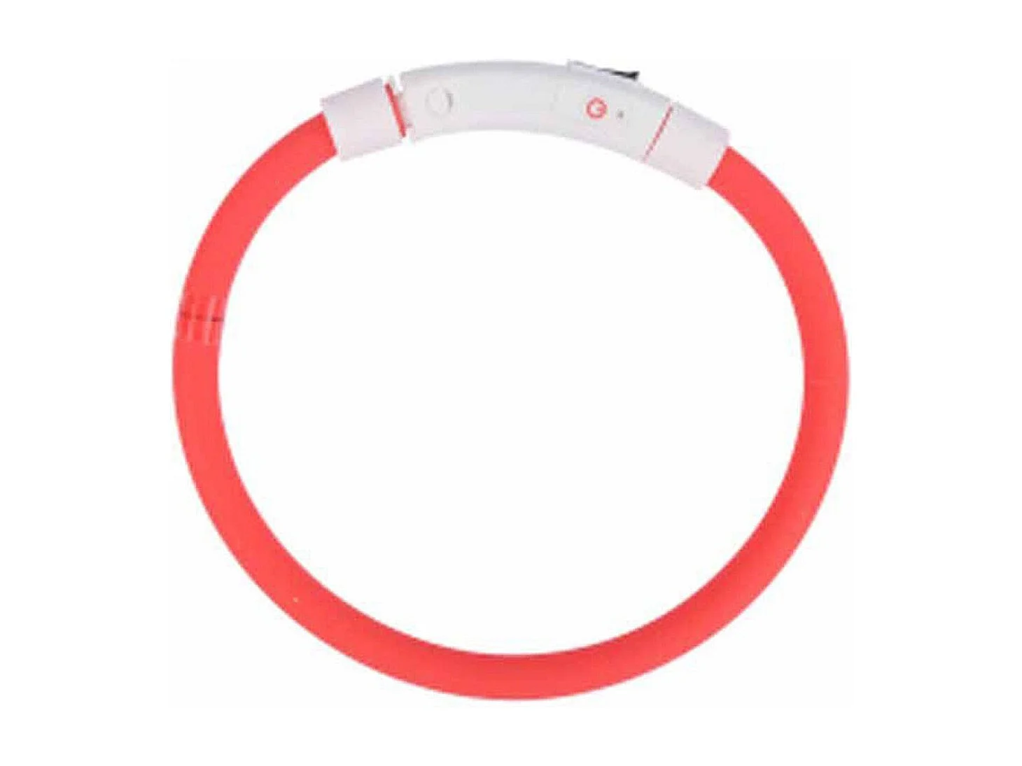 Collier pour Chien "USB & Waterproof" 70cm Rouge