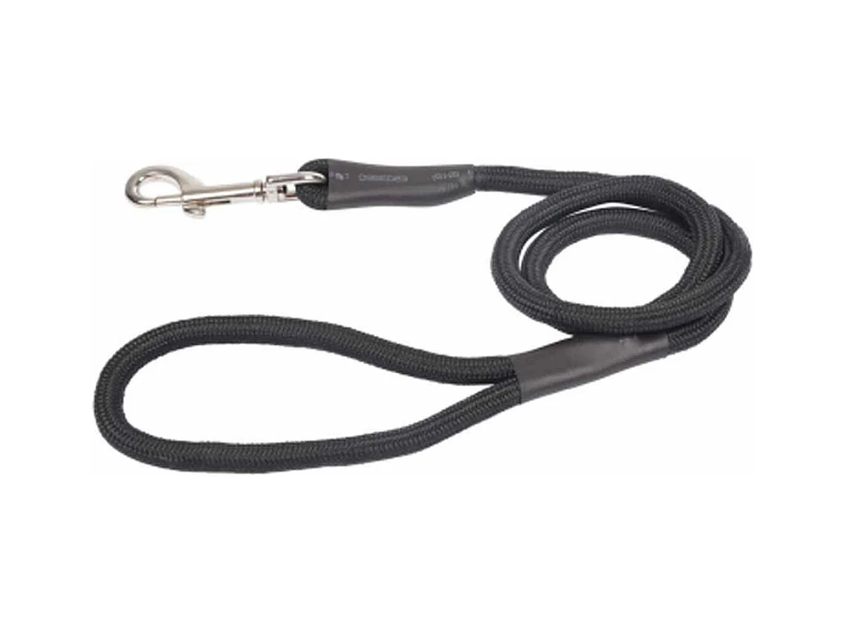 Laisse Ronde pour Chien "Essentiel" 100cm Noir