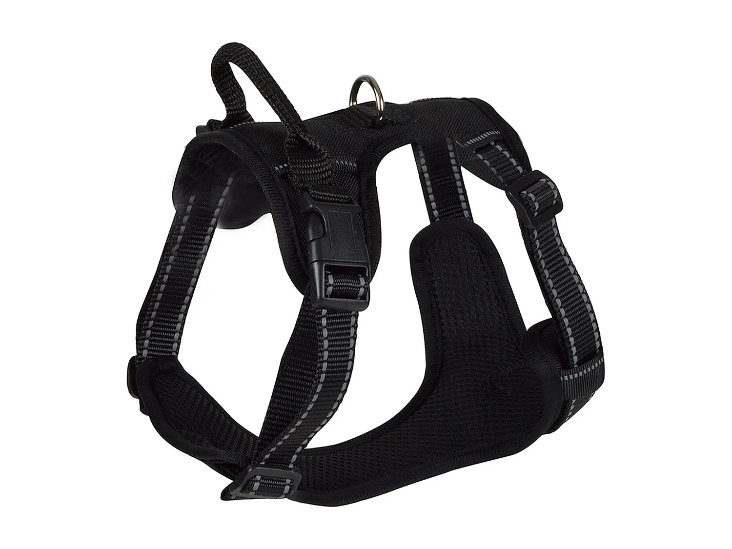 Harnais Anti-Traction pour Chien "Sécurité" 45-55cm Noir