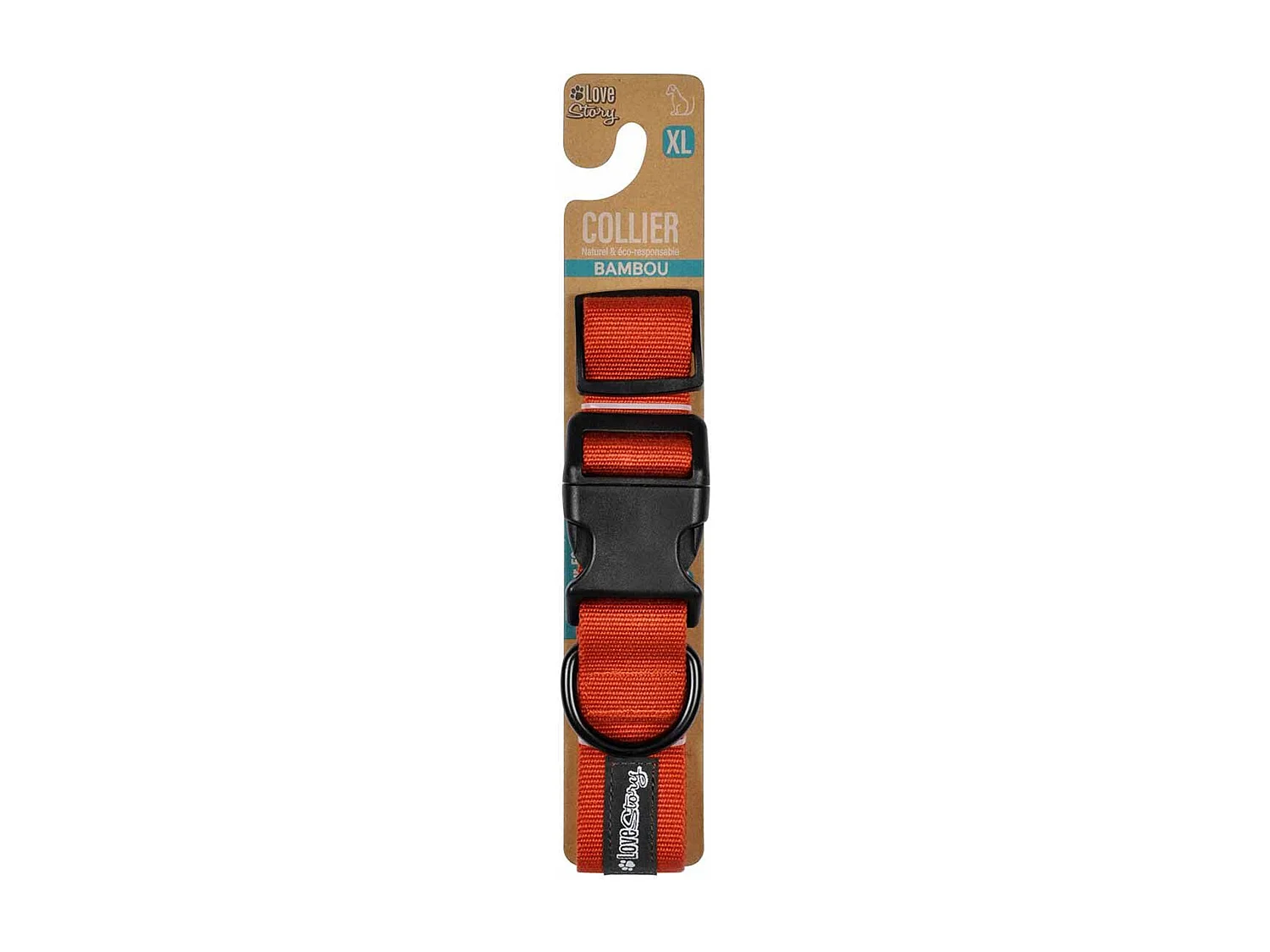 Collier pour Animaux "Réglable" 70cm Terracotta