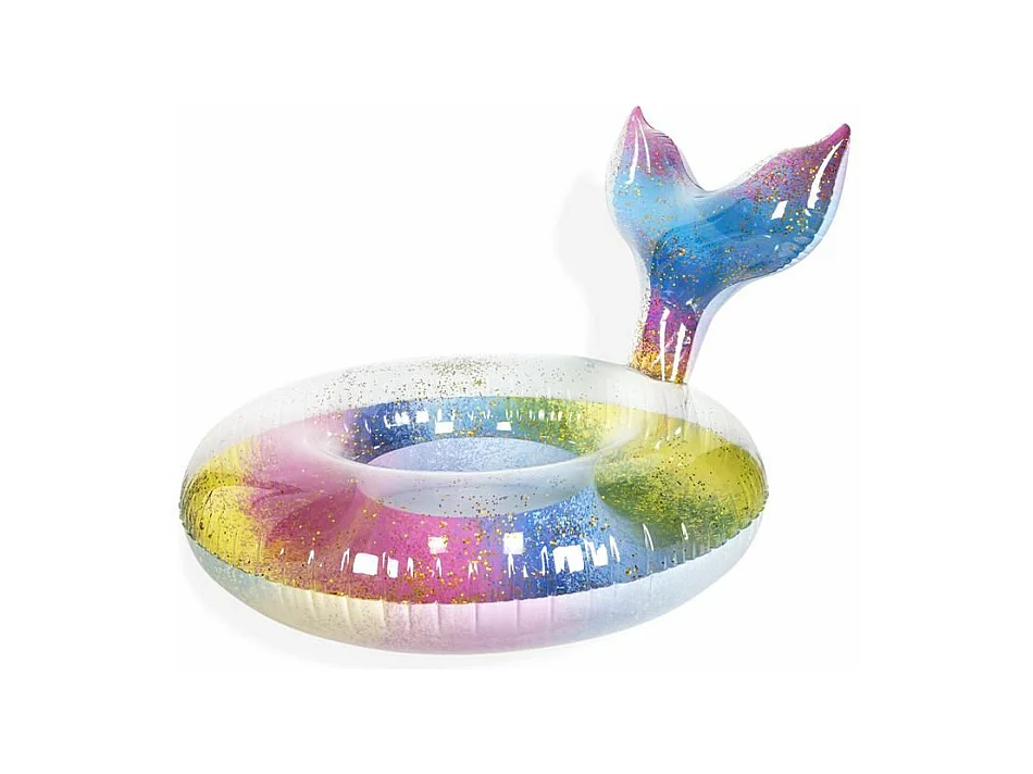 Bouée Gonflable "Sirène" 110cm Multicolore